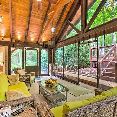 Stunning Beech Mountain Cabin With Porch And Hearth Exterior photo